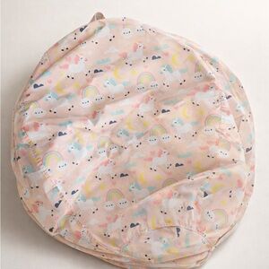 Kids Pastel Unicorn and Rainbow Play Mat